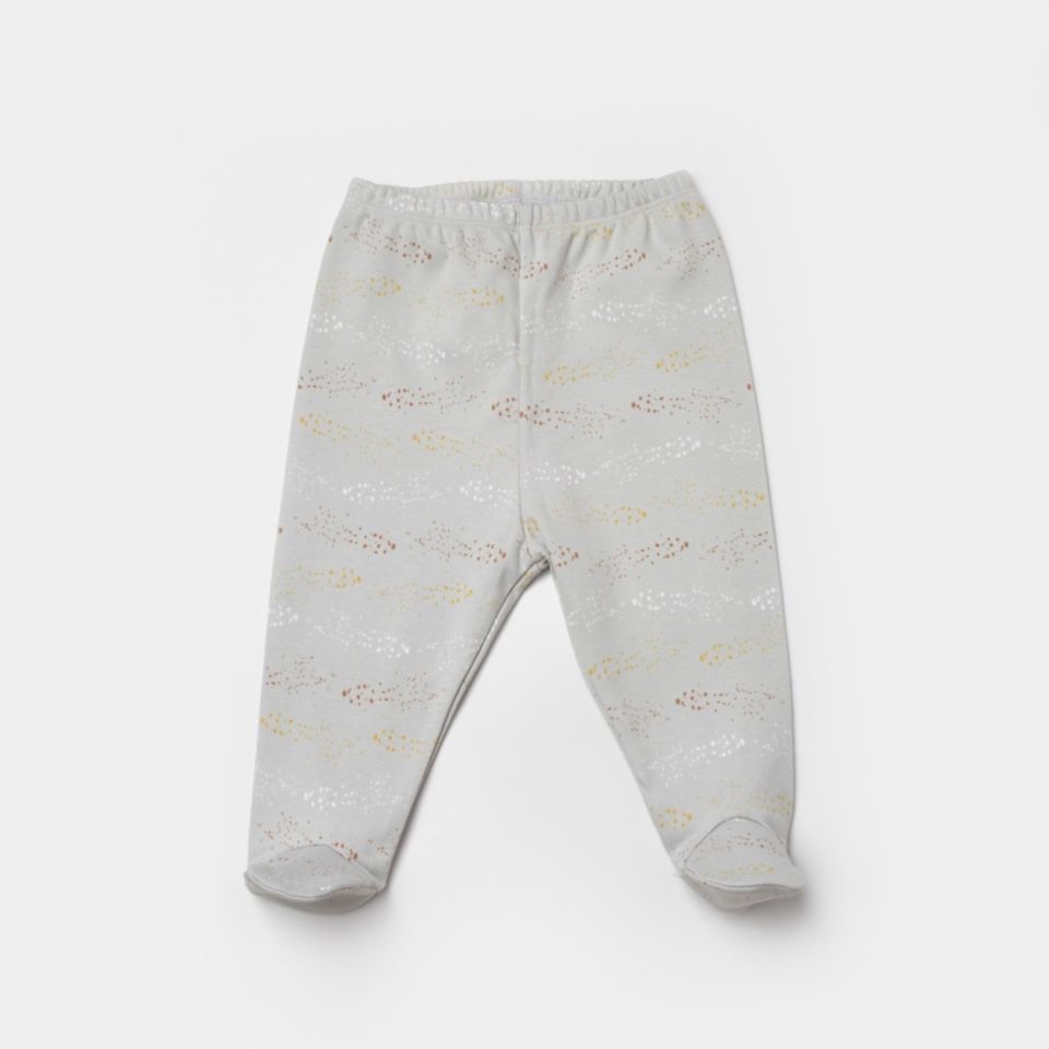 Bibaby Biorganic Penguin Club 5 Parça Hastane Çıkış Seti 62351 Ekru Gri
