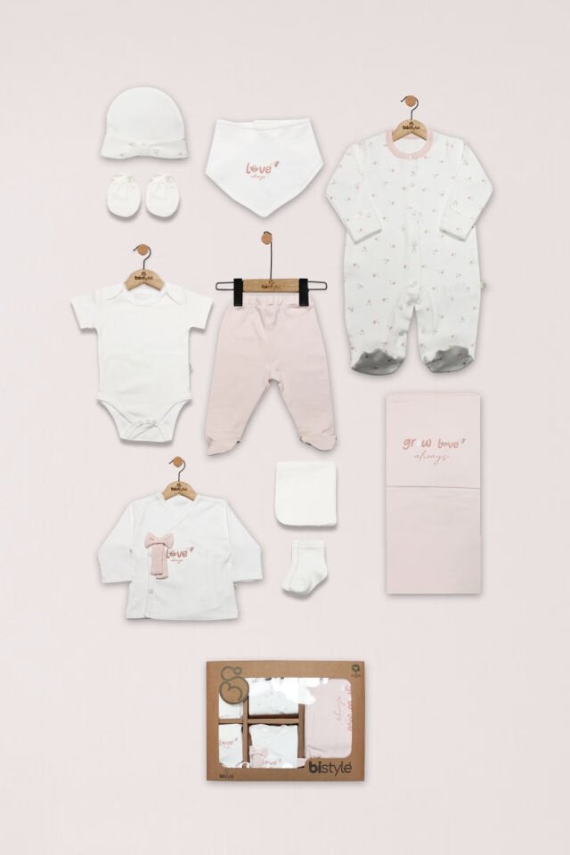 Bistyle Grow İn Love 10'Lu Hastane Çıkışı 11101 Pembe Ekru