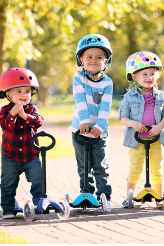 Micro Mini 3in 1 Deluxe Scooter Aqua