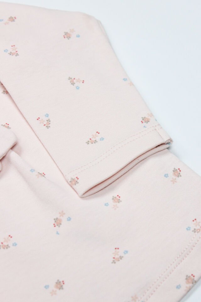 Bistyle Grow İn Love 2'Li Bebe Takım 14102 Pembe Ekru