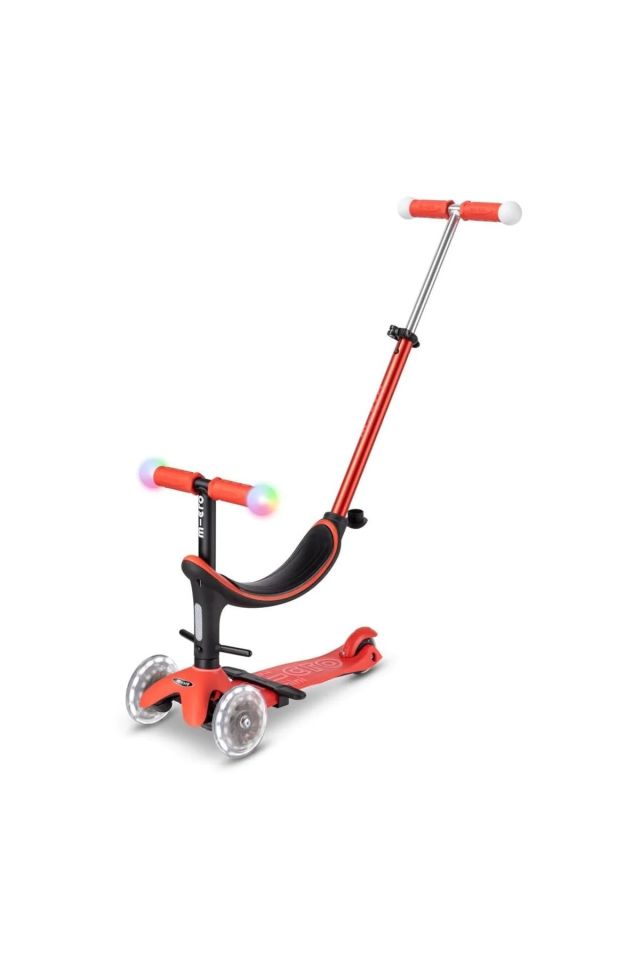 Micro Mini2Grow Deluxe Magic Led Scooter - Red