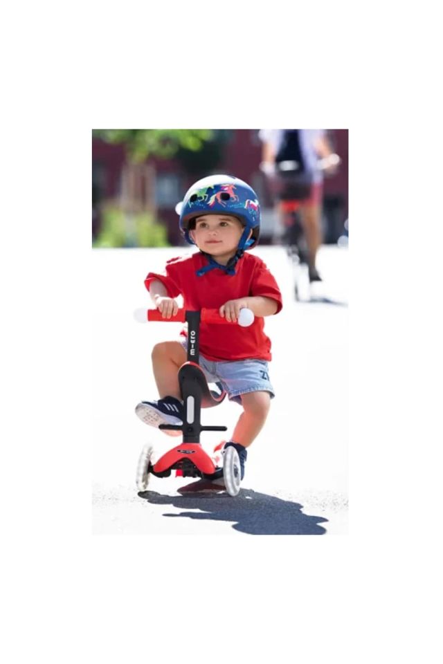 Micro Mini2Grow Deluxe Magic Led Scooter - Red