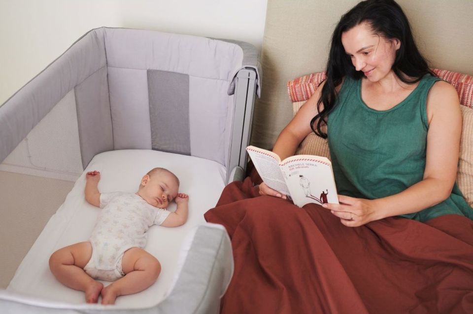 Chicco Next2Me Forever Anne Yanı Beşik Moon Grey
