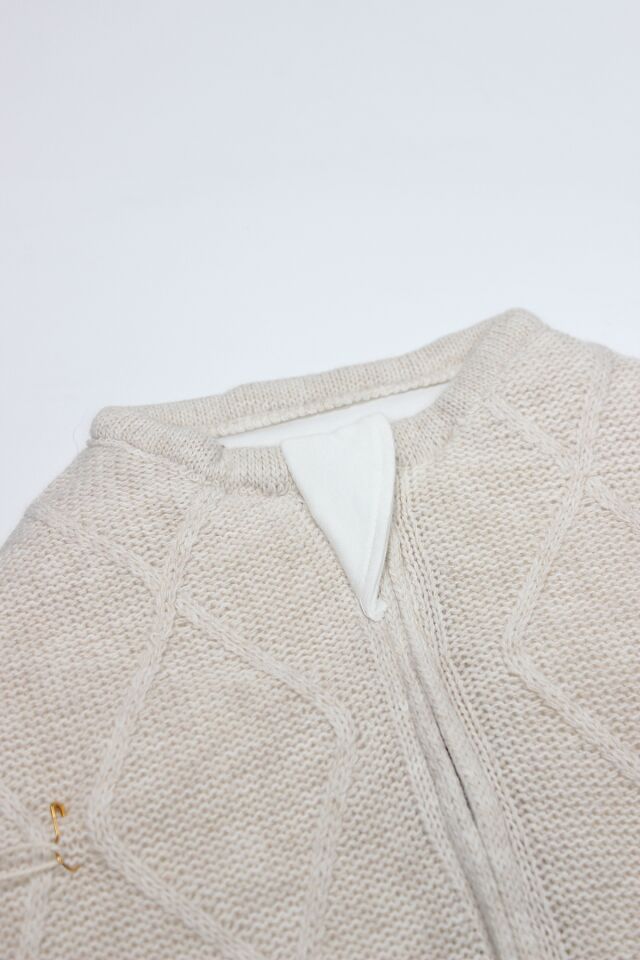 Bistyle Baby İn Swadding Triko Kundak 75108 Bej