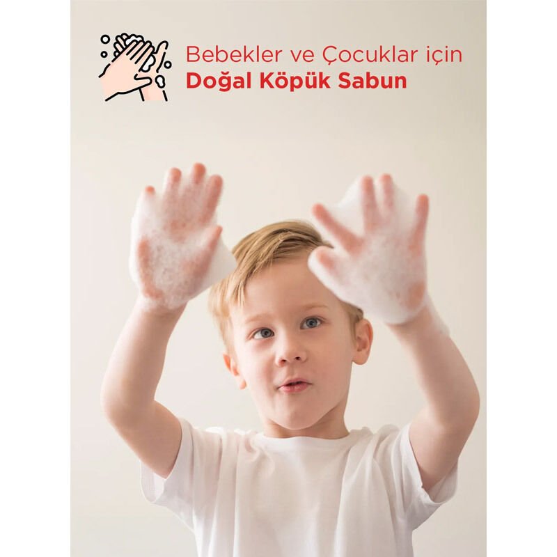 Babyton Çocuklar İçin Doğal Köpük Sabun Naturel