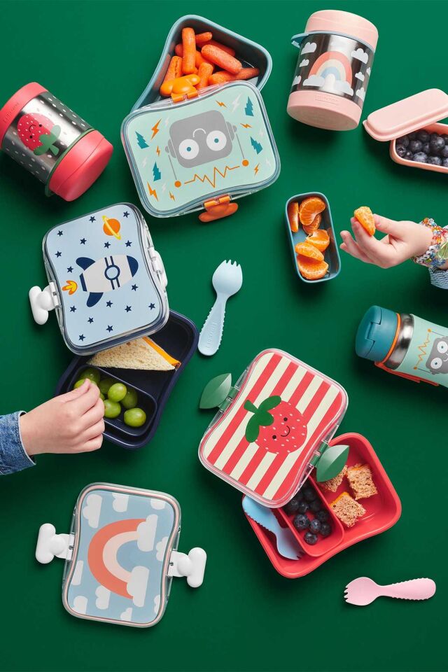 Skip Hop Zoo Paslanmaz Çelik Termos 325 ml Gökkuşağı