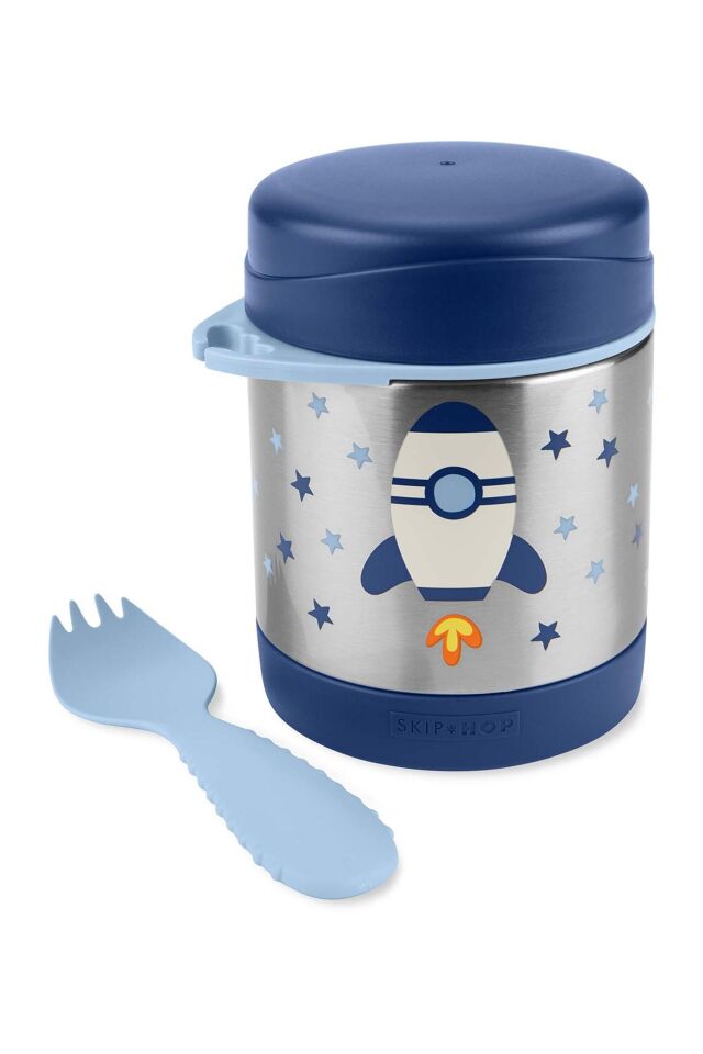 Skip Hop Zoo Paslanmaz Çelik Termos 325 ml Roket