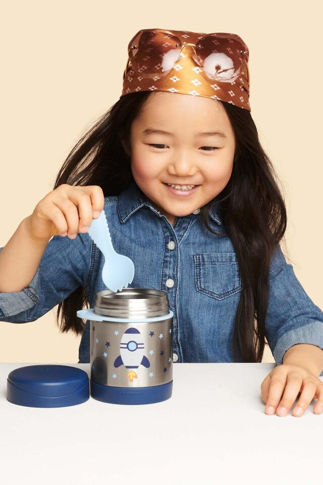 Skip Hop Zoo Paslanmaz Çelik Termos 325 ml Roket