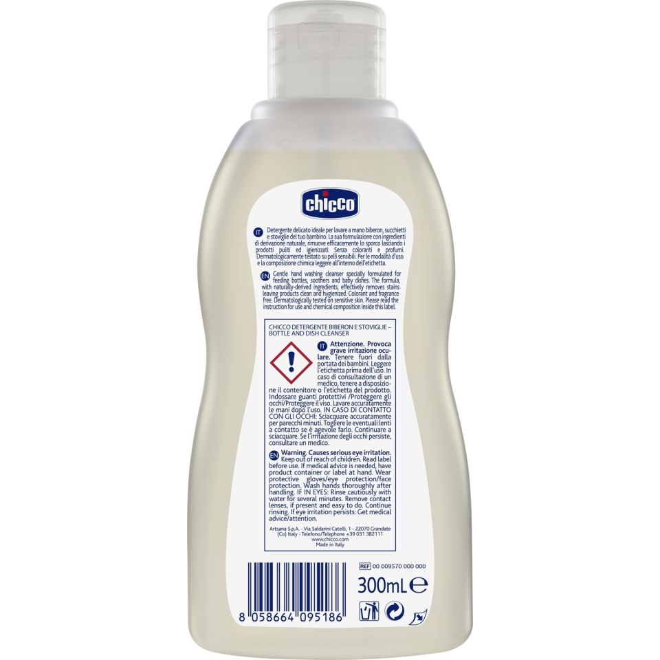 Chicco Biberon Emzik ve Beslenme Gereçleri Temizleyici 300 ml