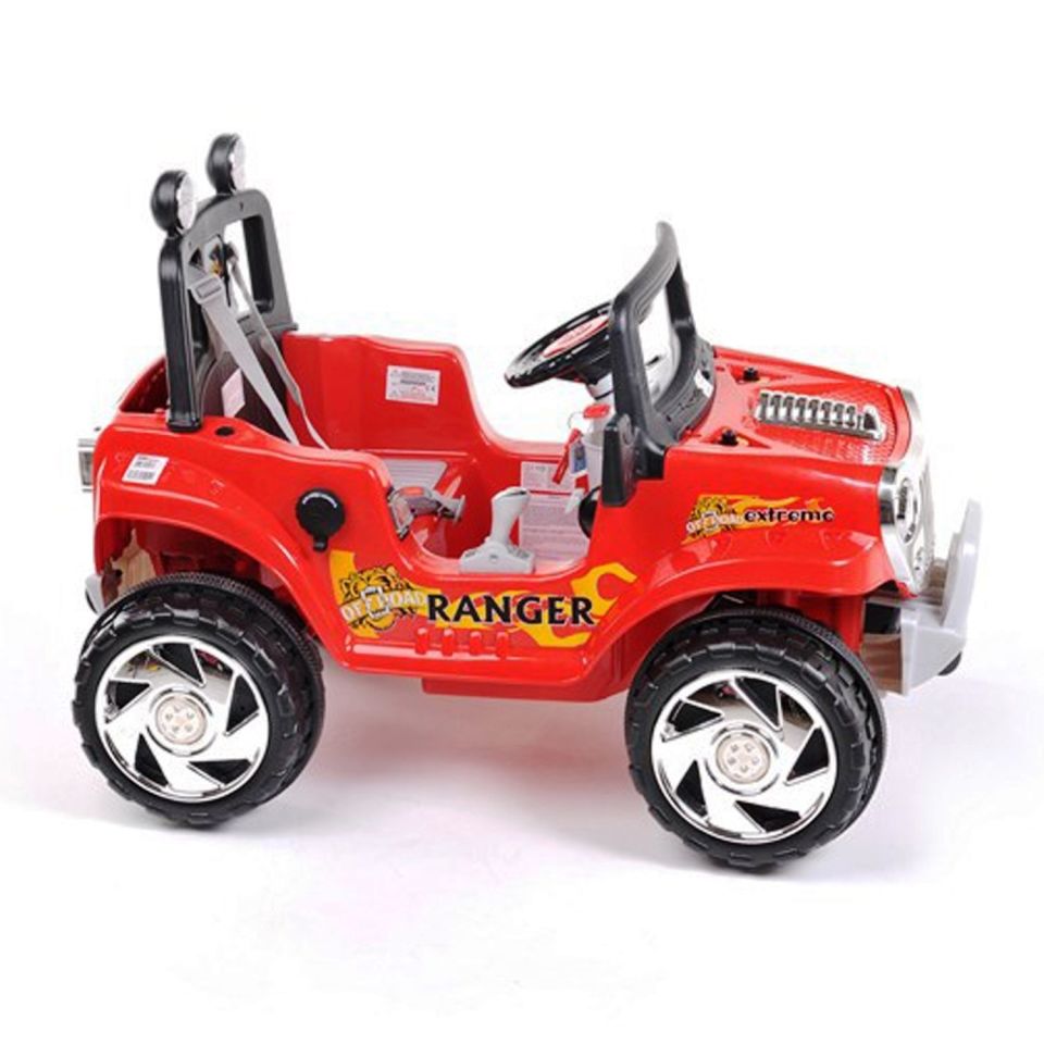 Pilsan Ranger Uzaktan Kumandalı Akülü Araba 12 Volt 05-107 - Kırmızı