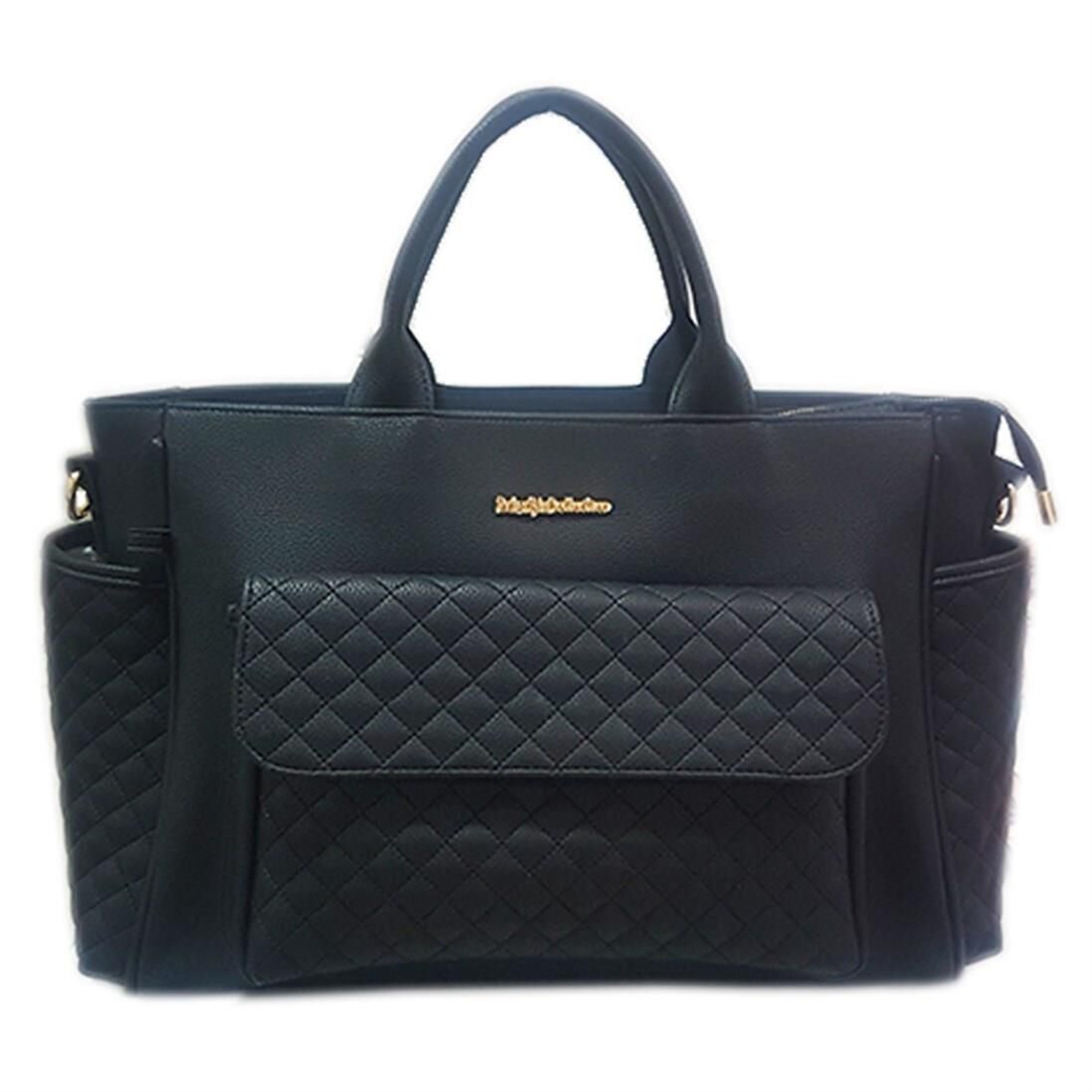 M&Y Athena Deri Anne Bebek Bakım Çantası 7110 Siyah