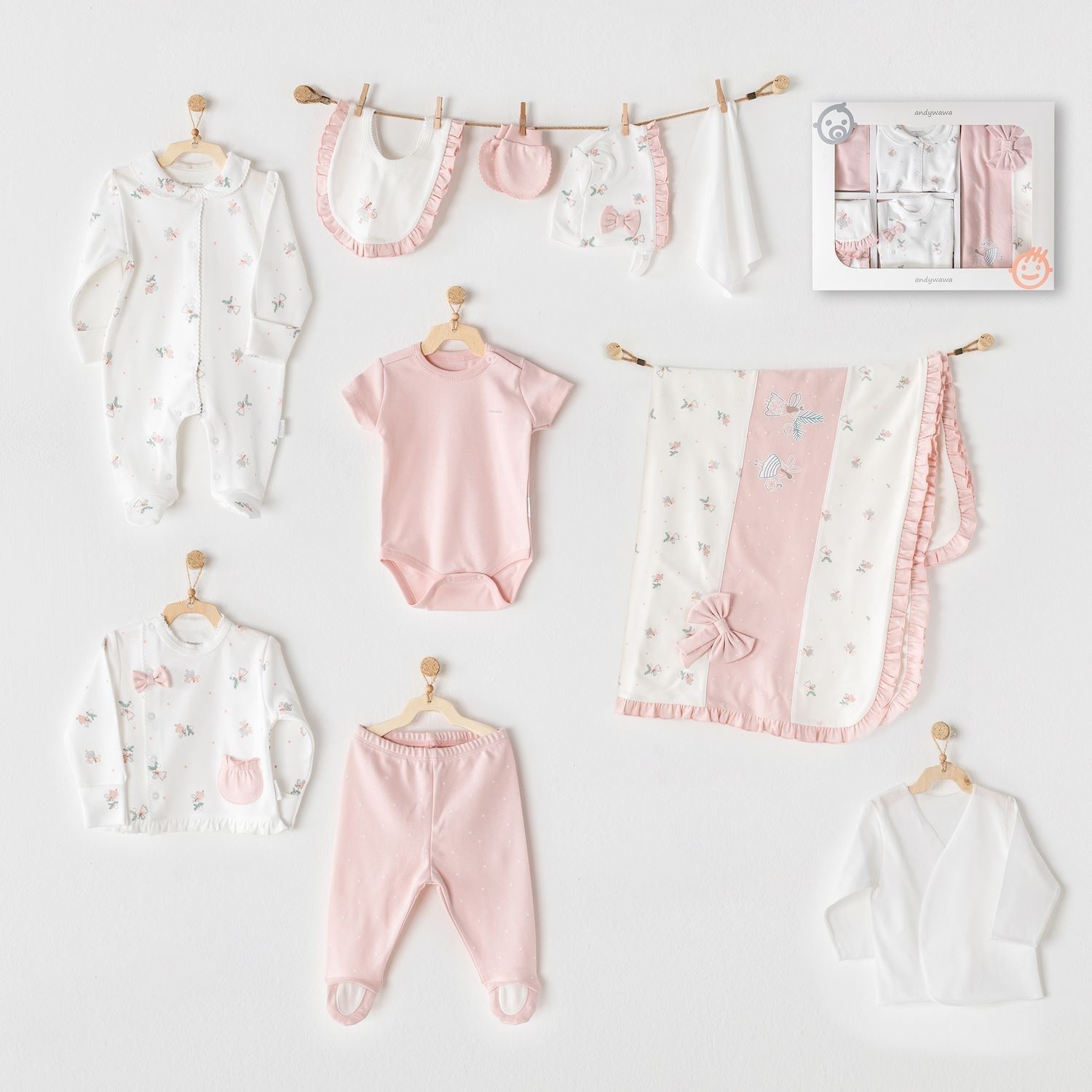Andywawa AC25301 Fairy 10'Lu Hastane Çıkışı - Pink