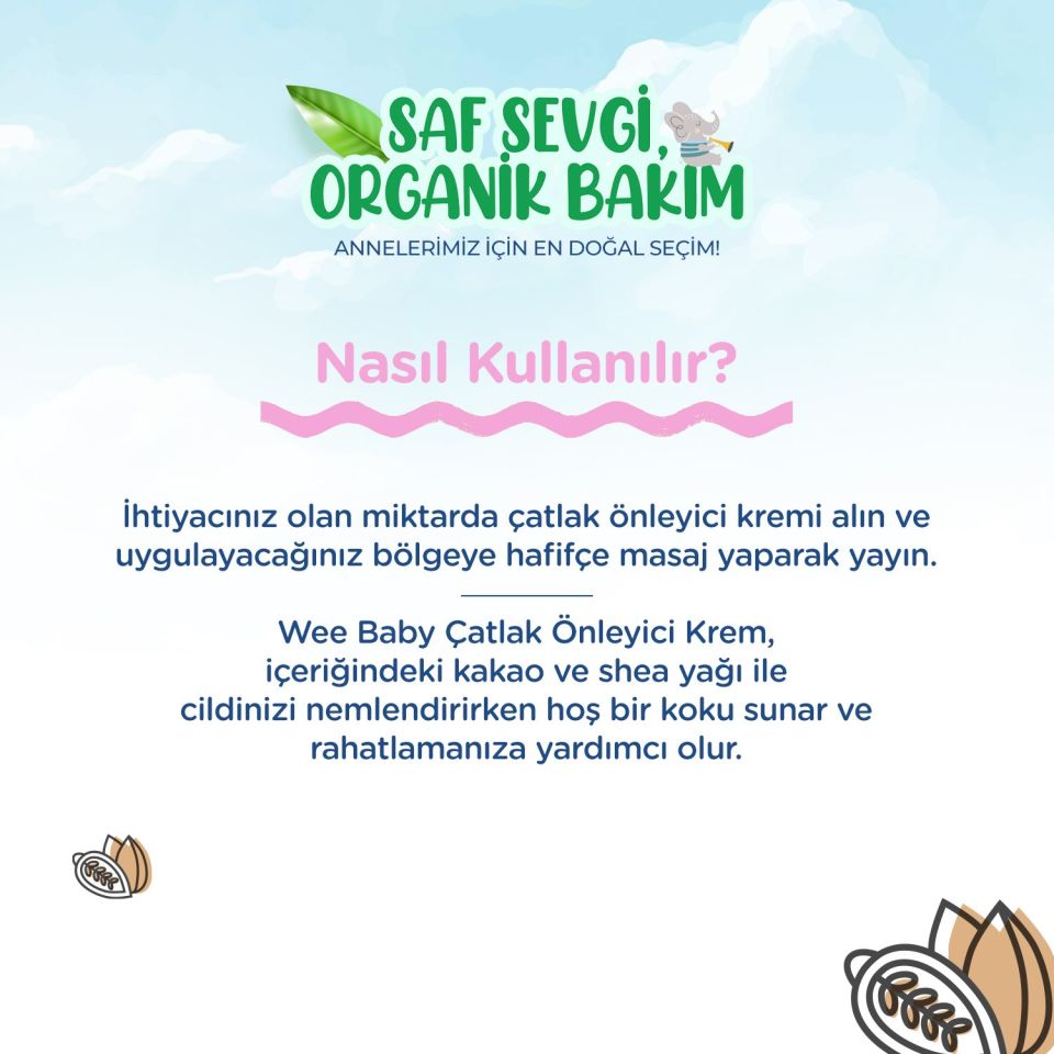 Wee Baby Çatlak Önleyici Krem 150 ml