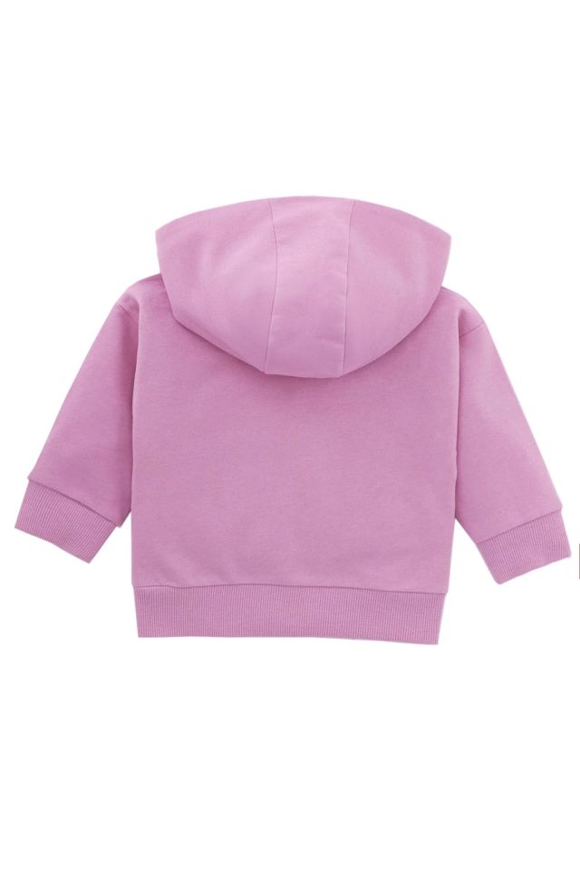 Minycenter Kız Bebek Sweatshirt 24K009 Pembe