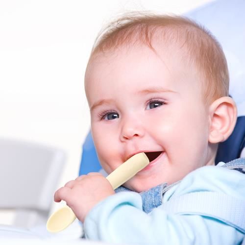 BabyJem Silikon Kaşık 759 Ekru