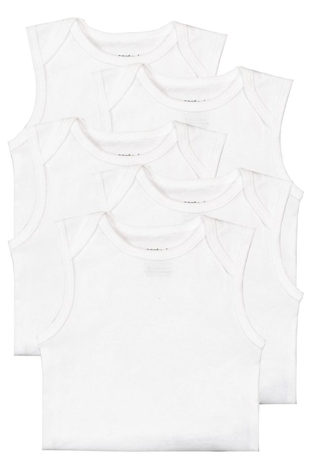 Carter's Layette Bebek 5'Li Body Set 1L930410 Beyaz