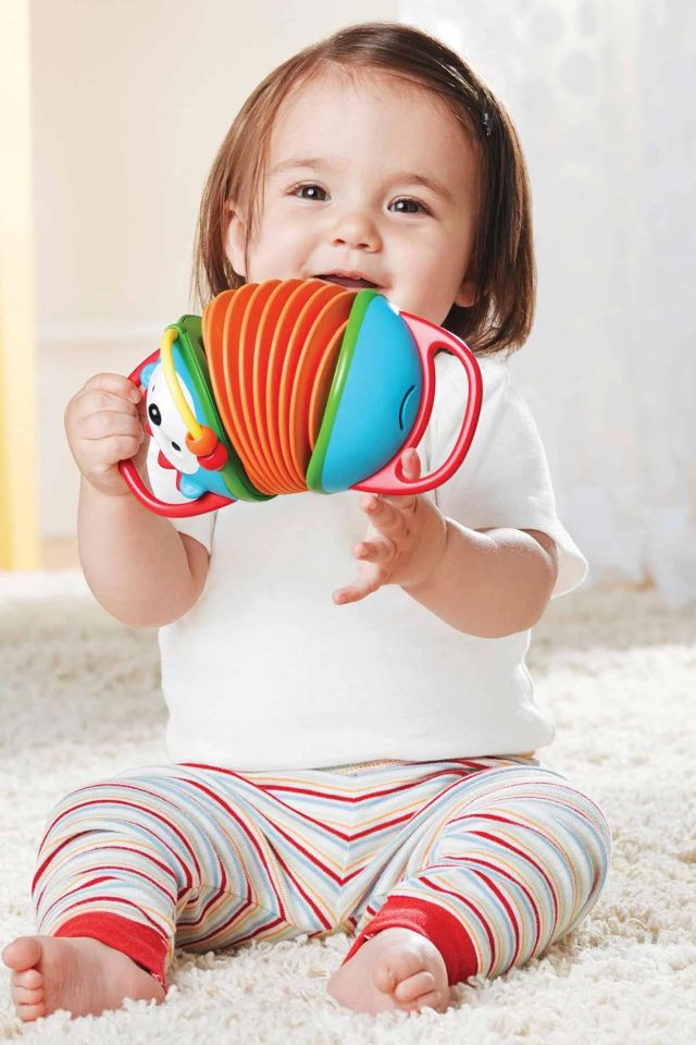 Skip Hop Explore & More Oyuncak Akordiyon Kirpi 6+ Ay