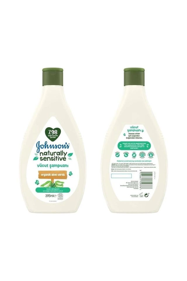 Johnson's Baby Naturally Sensitive Vücut Şampuanı 395ml