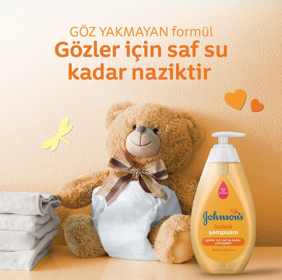 Johnson's Baby Bebek Şampuanı 950ml Eko Paket