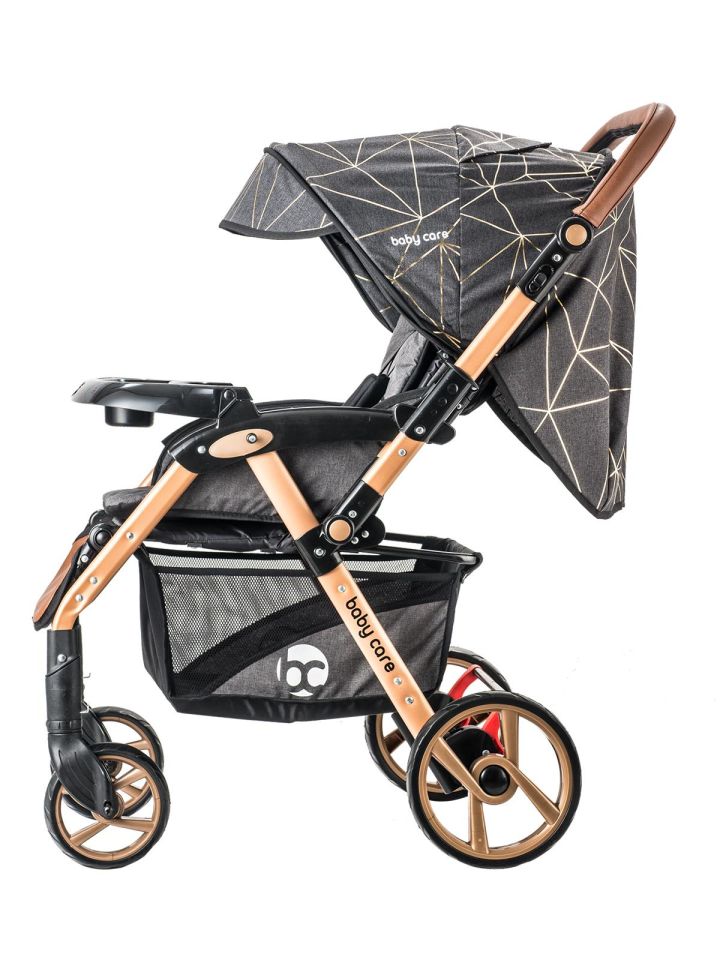 Baby Care 500 Combo Maxi Pro Çift Yönlü Puset - Gold Siyah