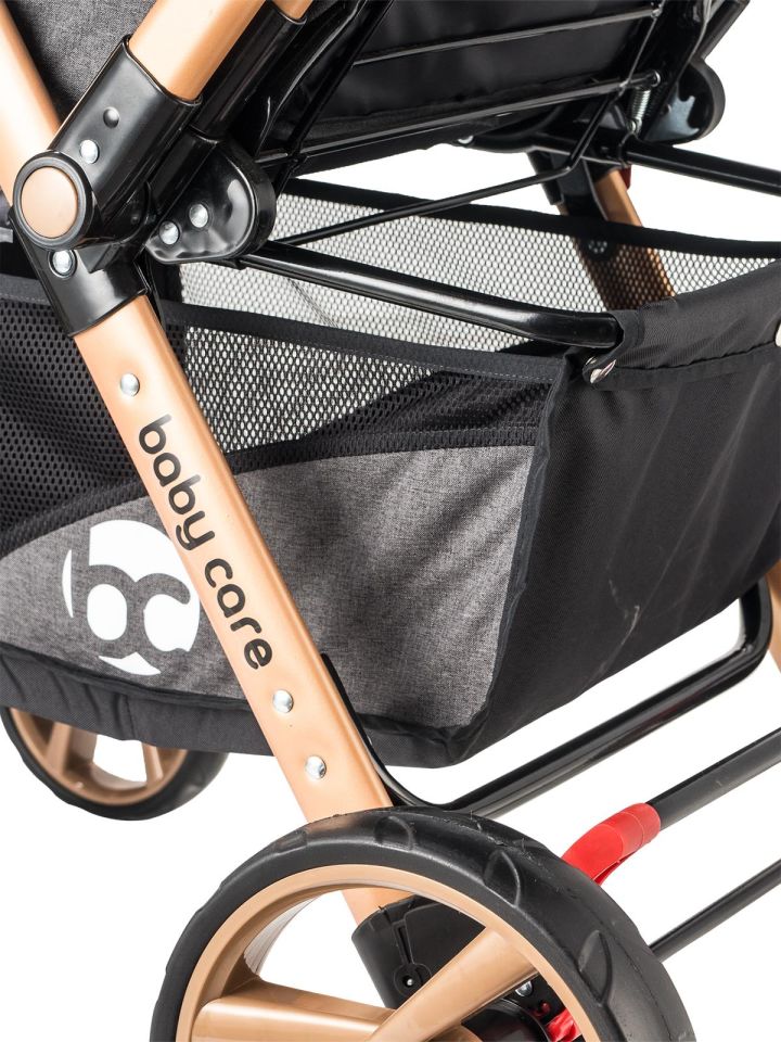 Baby Care 500 Combo Maxi Pro Çift Yönlü Puset - Gold Siyah