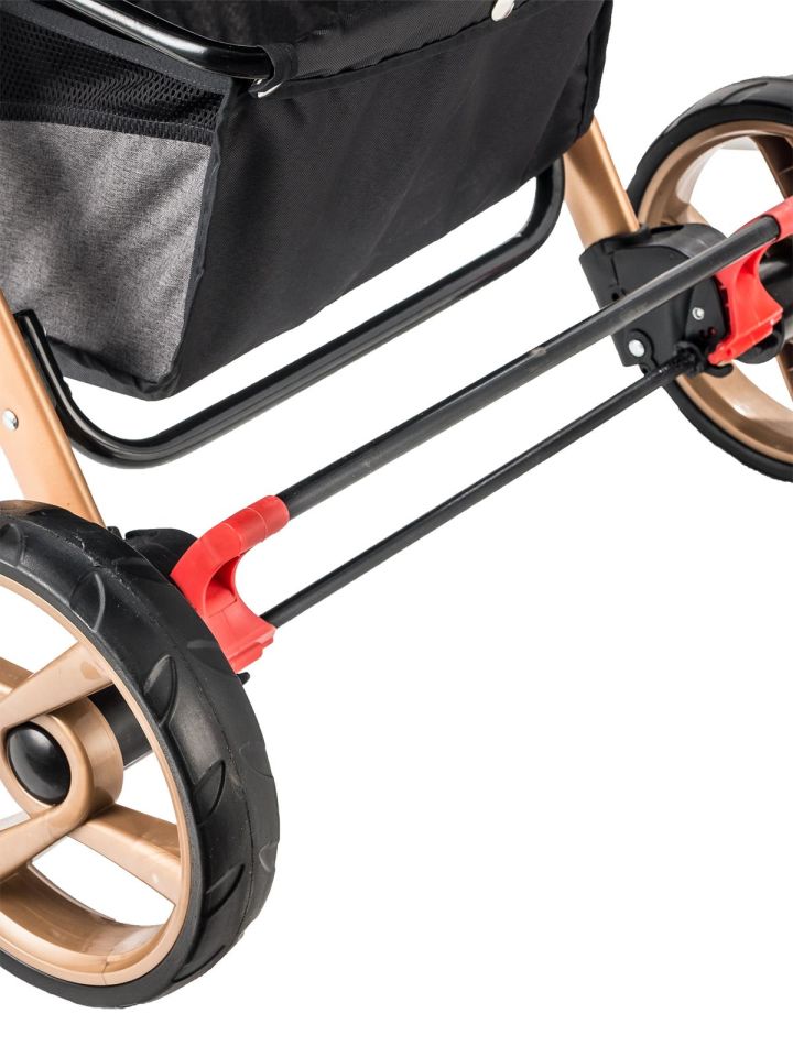 Baby Care 500 Combo Maxi Pro Çift Yönlü Puset - Gold Siyah