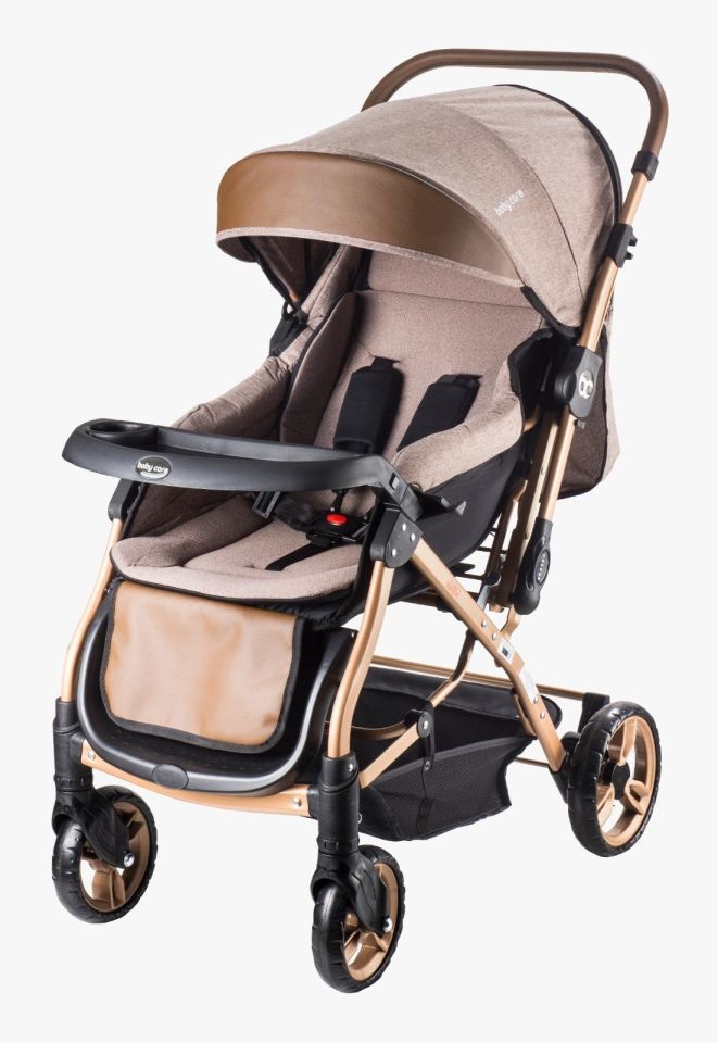 Baby Care 65 Capron Gold Çift Yönlü Bebek Arabası - Kahve