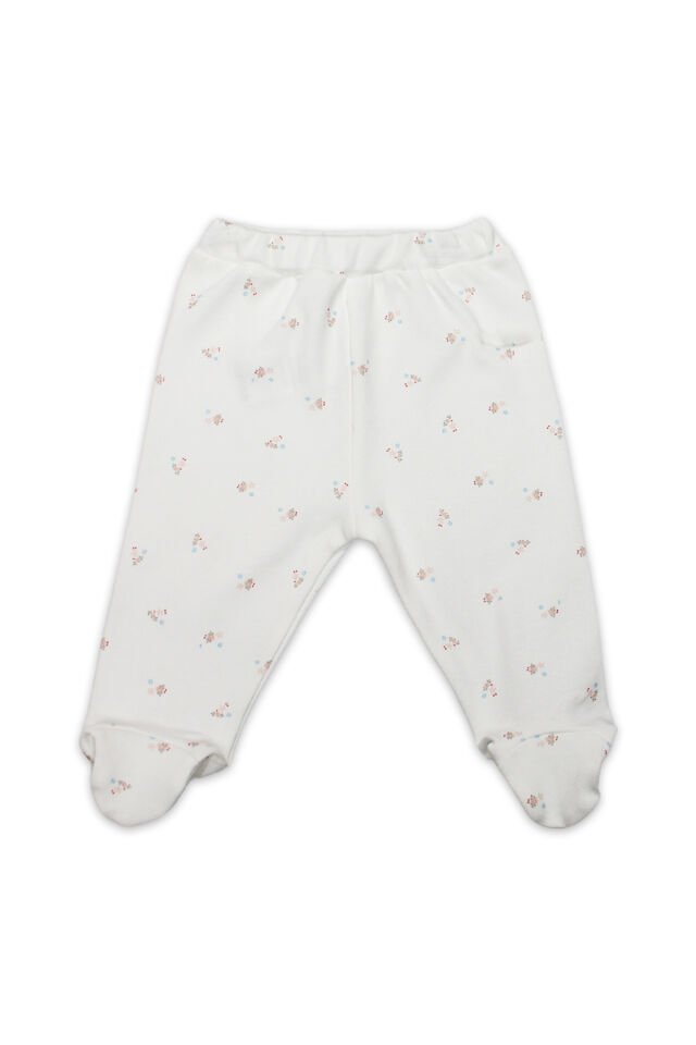 Bistyle Grow İn Love Patikli Tek Alt 16103 Pembe Ekru