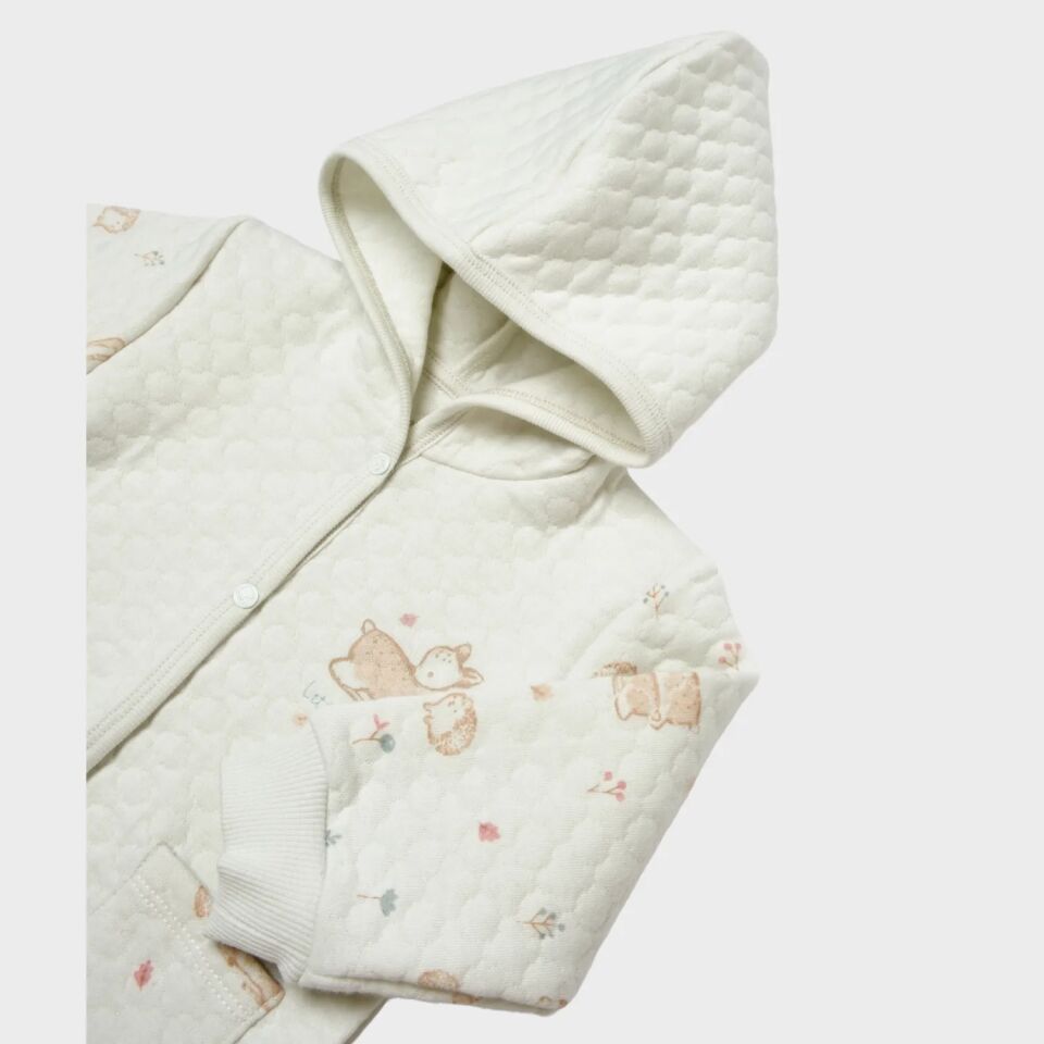 Bibaby Little Deer Bebek Hırka 61513 Mint