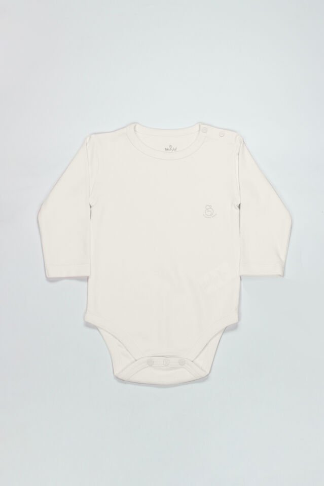 Bistyle Natural Basic Style Uzun Kol Body 17104 Ekru