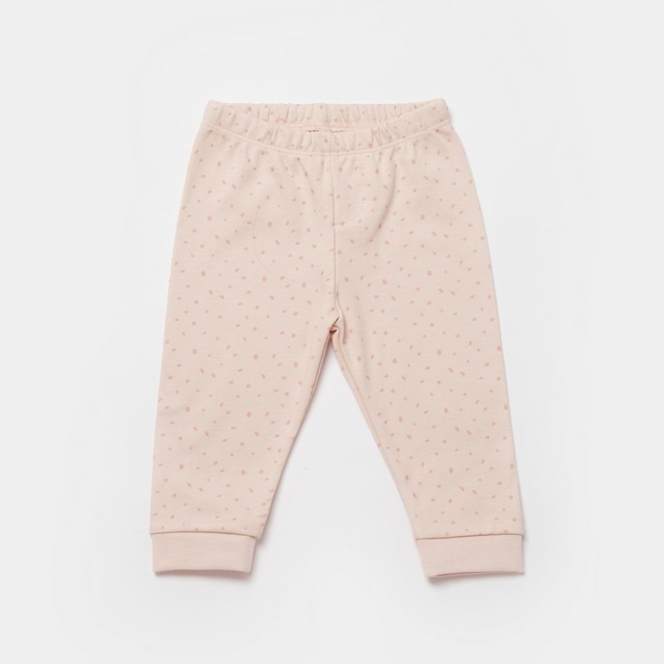 Bibaby Biorganic Koala Jungle Bebek Pijama Takımı 59777 Pembe