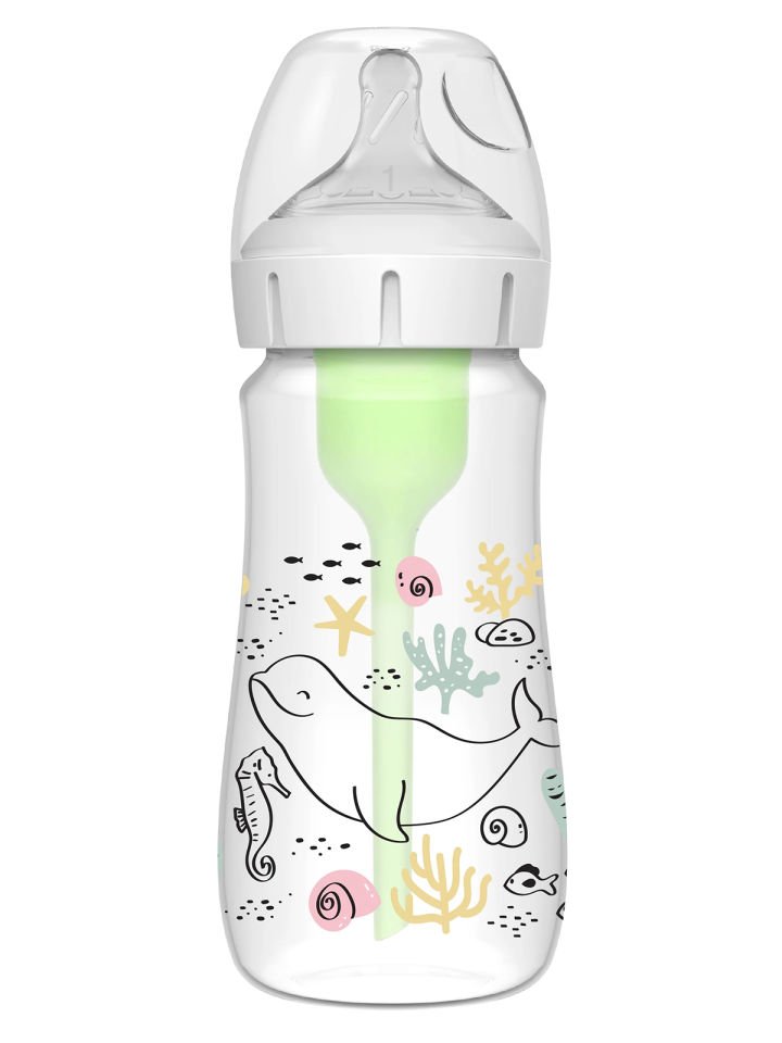 Dr.Browns Geniş Ağız PP Antikolik Options Biberon  270ml Kız