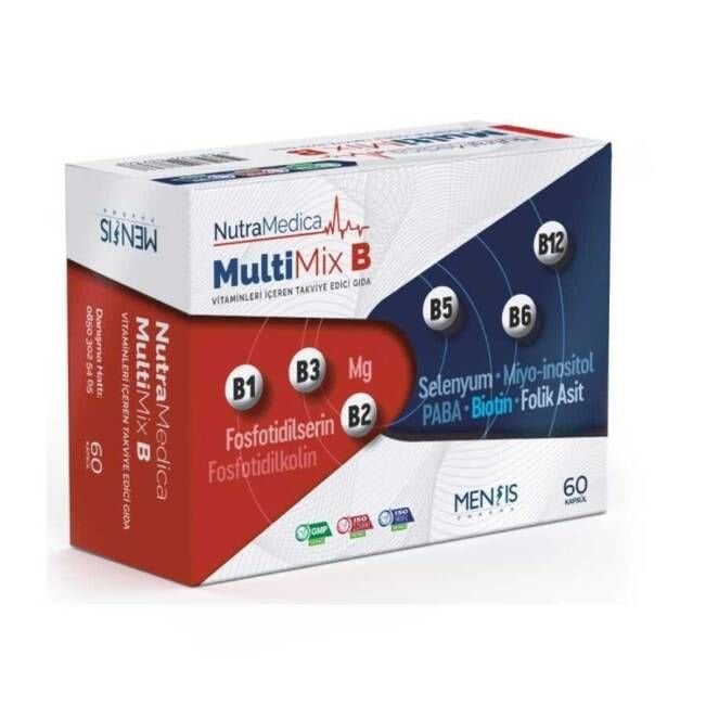 NutraMedica MultiMix B 60 Kapsül