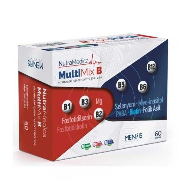 NutraMedica MultiMix B 60 Kapsül