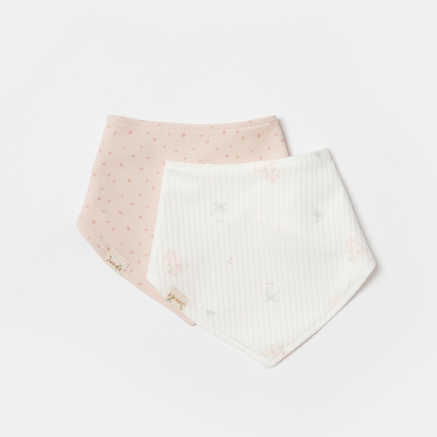 Bibaby Biorganic Koala Jungle 2'Li Mama Önlüğü 75185 Pembe