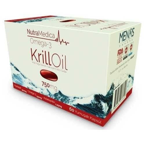 Nutramedica Omega-3 Krill Oil 750 mg 60 Kapsül
