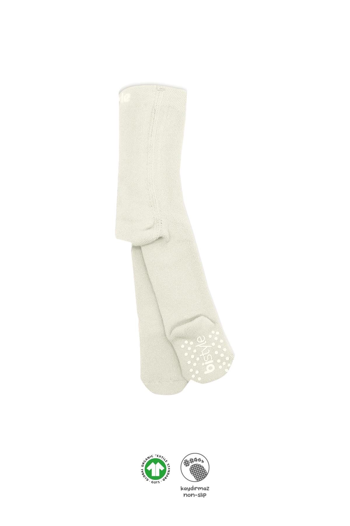 Bistyle Kaymaz Basic Külotlu Çorap 50501 Ekru