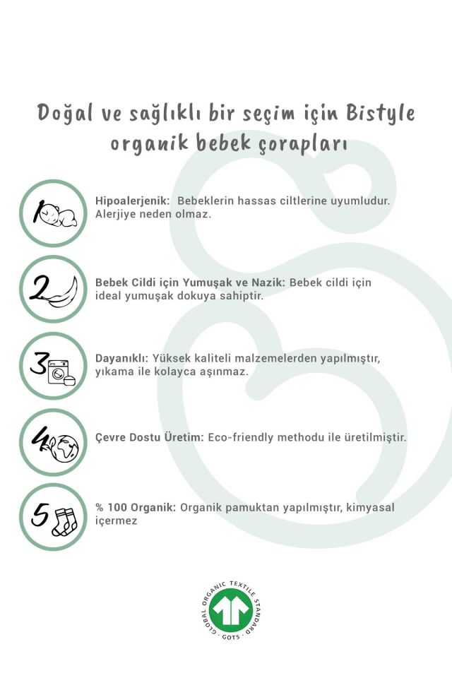 Bistyle Kaymaz Basic Külotlu Çorap 50501 Mavi