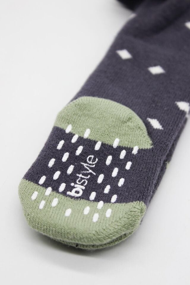 Bistyle Puan Kaymaz Havlu Külotlu Çorap 50502 Antrasit