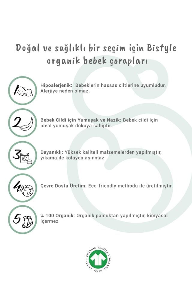 Bistyle Puan Kaymaz Havlu Külotlu Çorap 50502 Antrasit