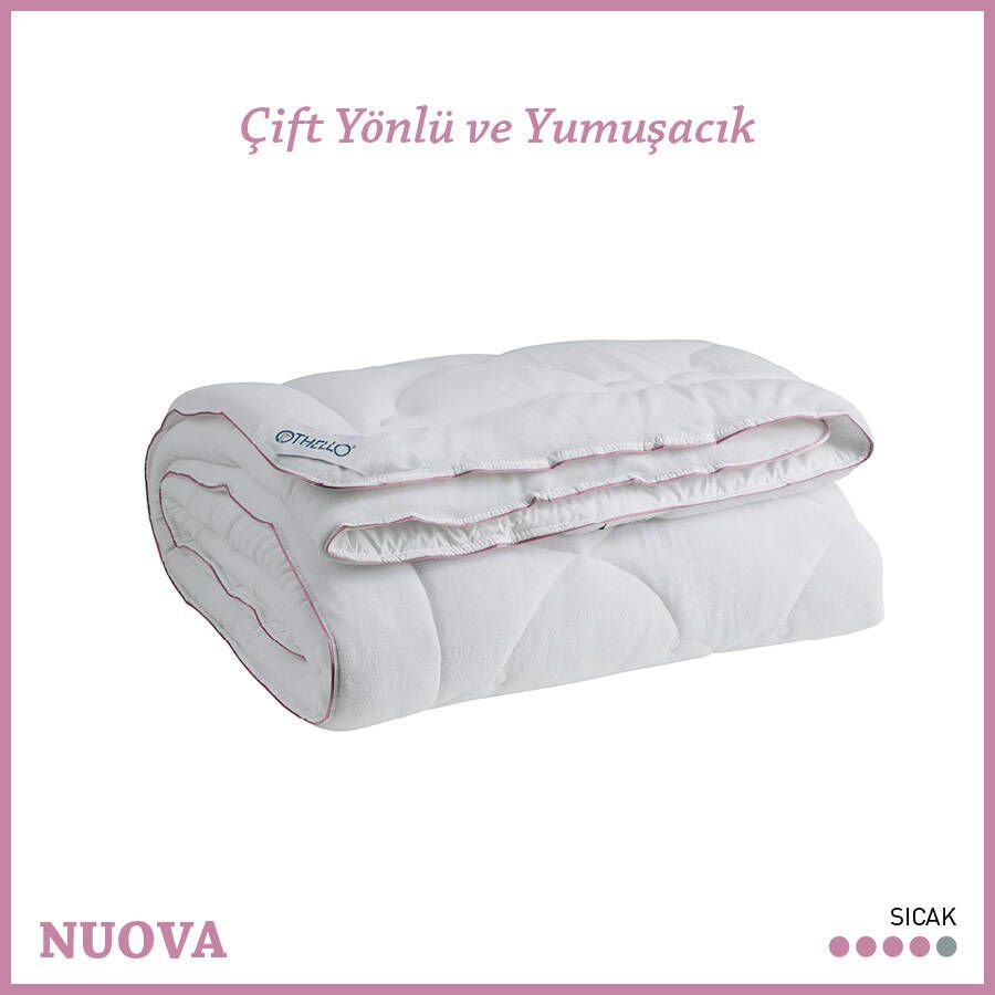 Othello Elegante Nuova Çift Yönlü Yumuşak Yorgan 155x215