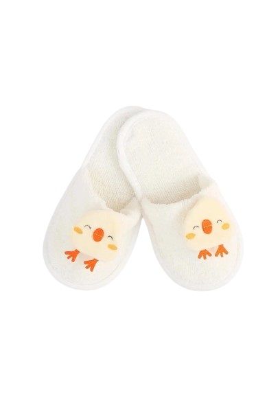 Bebitof Baby Civcivli Bornoz Seti 30038 Ekru