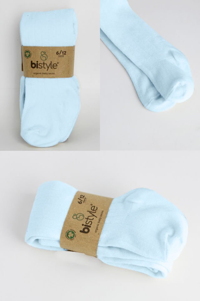 Bistyle Basic Penye Tekli Külotlu Çorap BS1000 Mavi