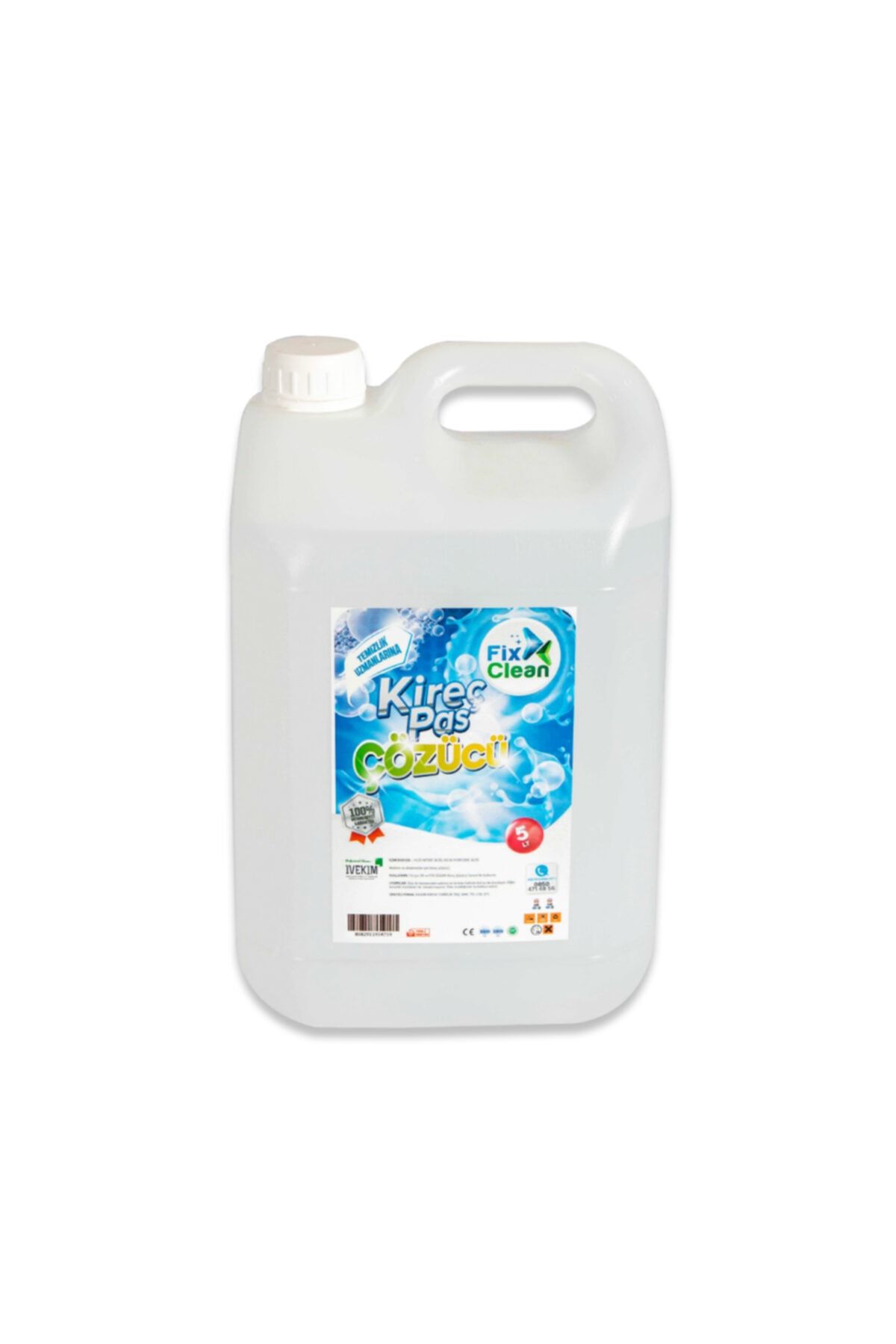 Fix Clean Kireç ve Pas Çözücü - 5 Lt