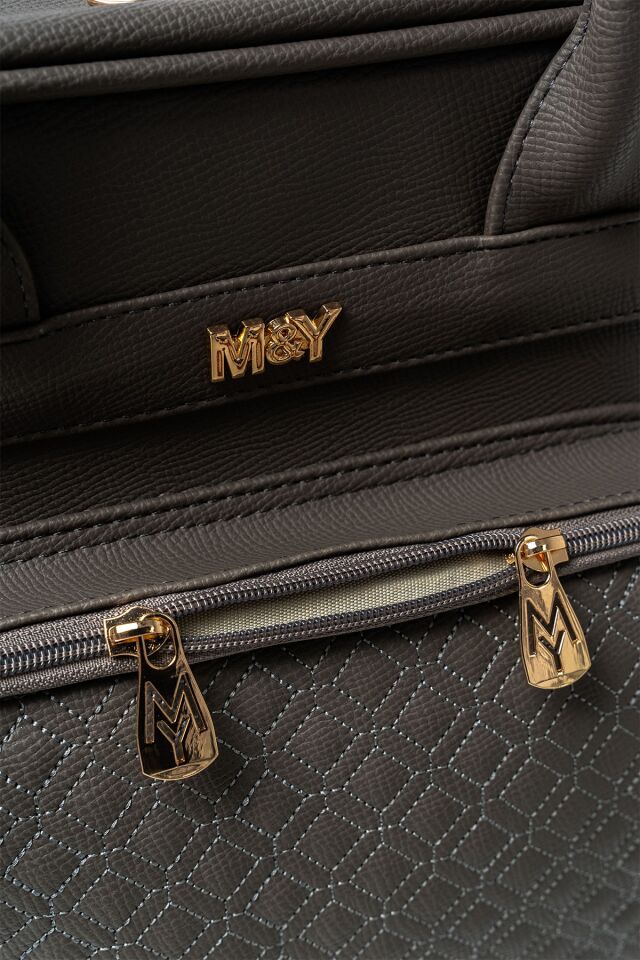 M&Y Mia Anne Bebek Bakım Sırt Çantası 7350 Gri