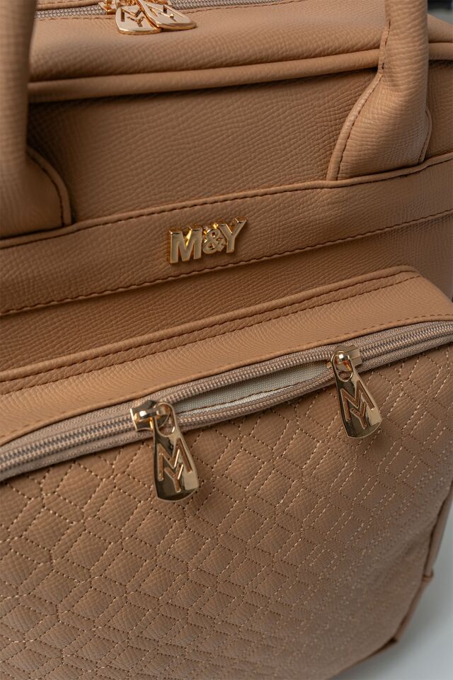 M&Y Mia Anne Bebek Bakım Sırt Çantası 7350 Taba