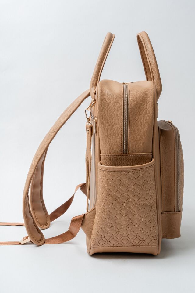 M&Y Mia Anne Bebek Bakım Sırt Çantası 7350 Taba