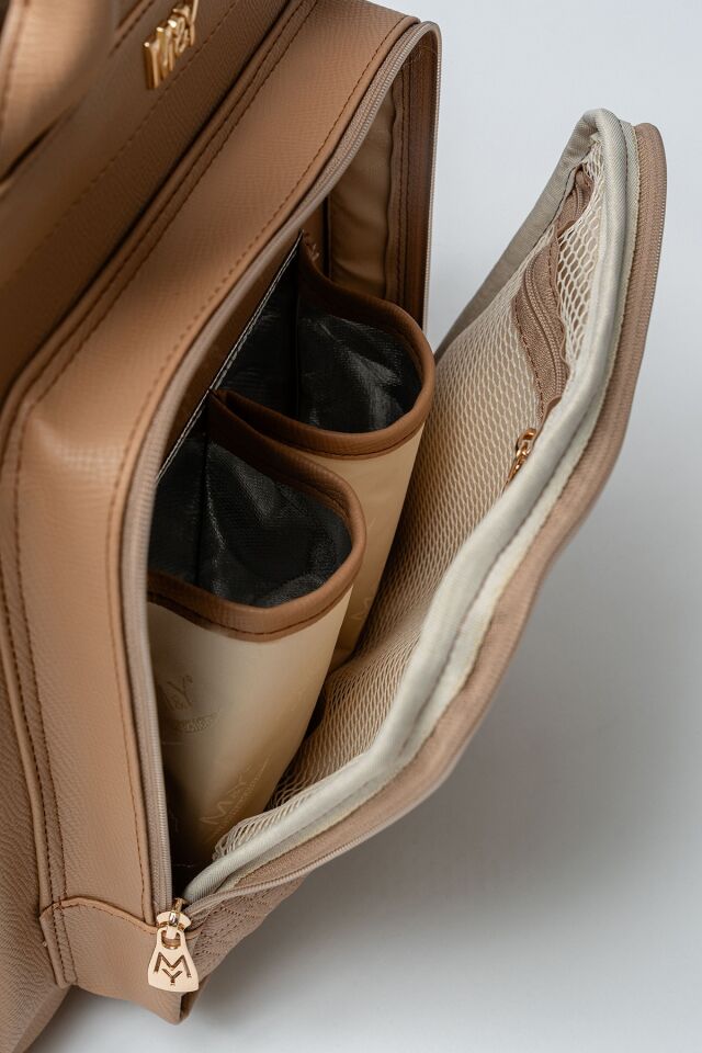 M&Y Mia Anne Bebek Bakım Sırt Çantası 7350 Taba