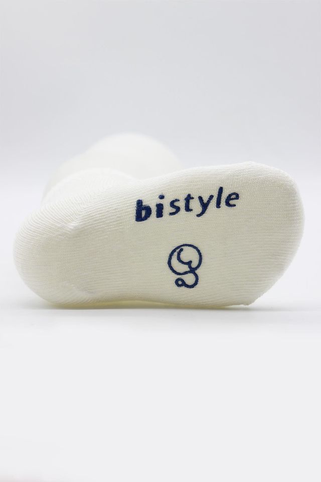 Bistyle Puanlı Kaymaz Penye Soket Çorap 3'Lü BS10108 İndigo