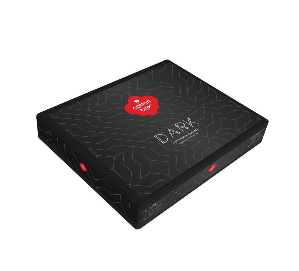 Cotton Box Dark Ranforce Nevresim Takımı Tek Kişilik Colin Tarçın